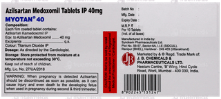 Myotan 40 Tablet 10